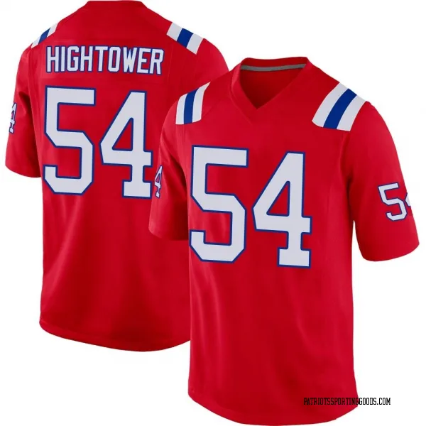 Men's Dont'a Hightower New England Patriots Game Red Alternate Jersey