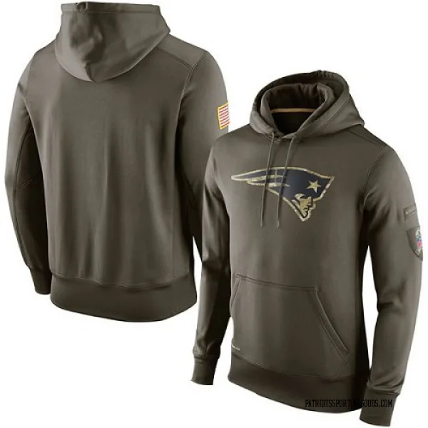 Shop Olive Green Patriots Hoodie | UP TO 52% OFF